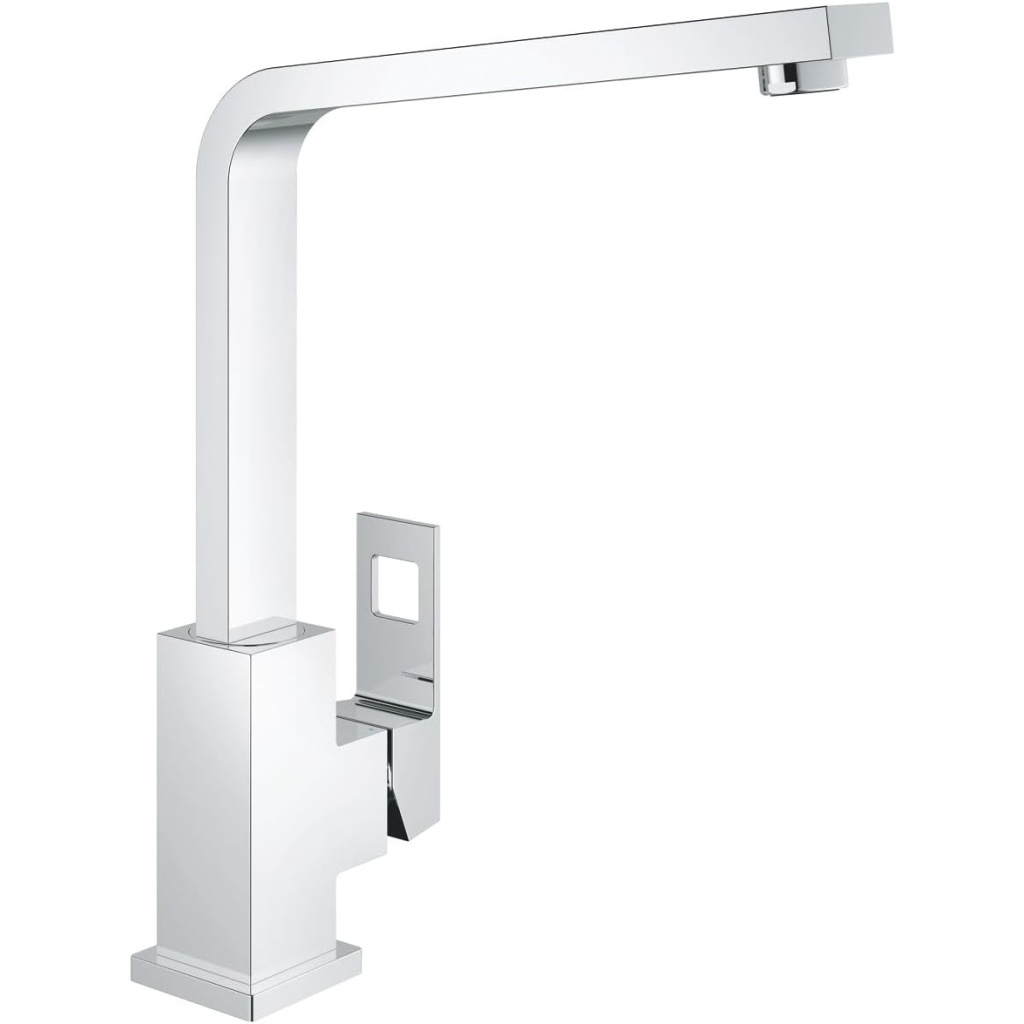 GROHE Eurocube Single-Lever Sink Mixer 1/2" | Sleek & Durable Faucet for Kitchens & Bathrooms