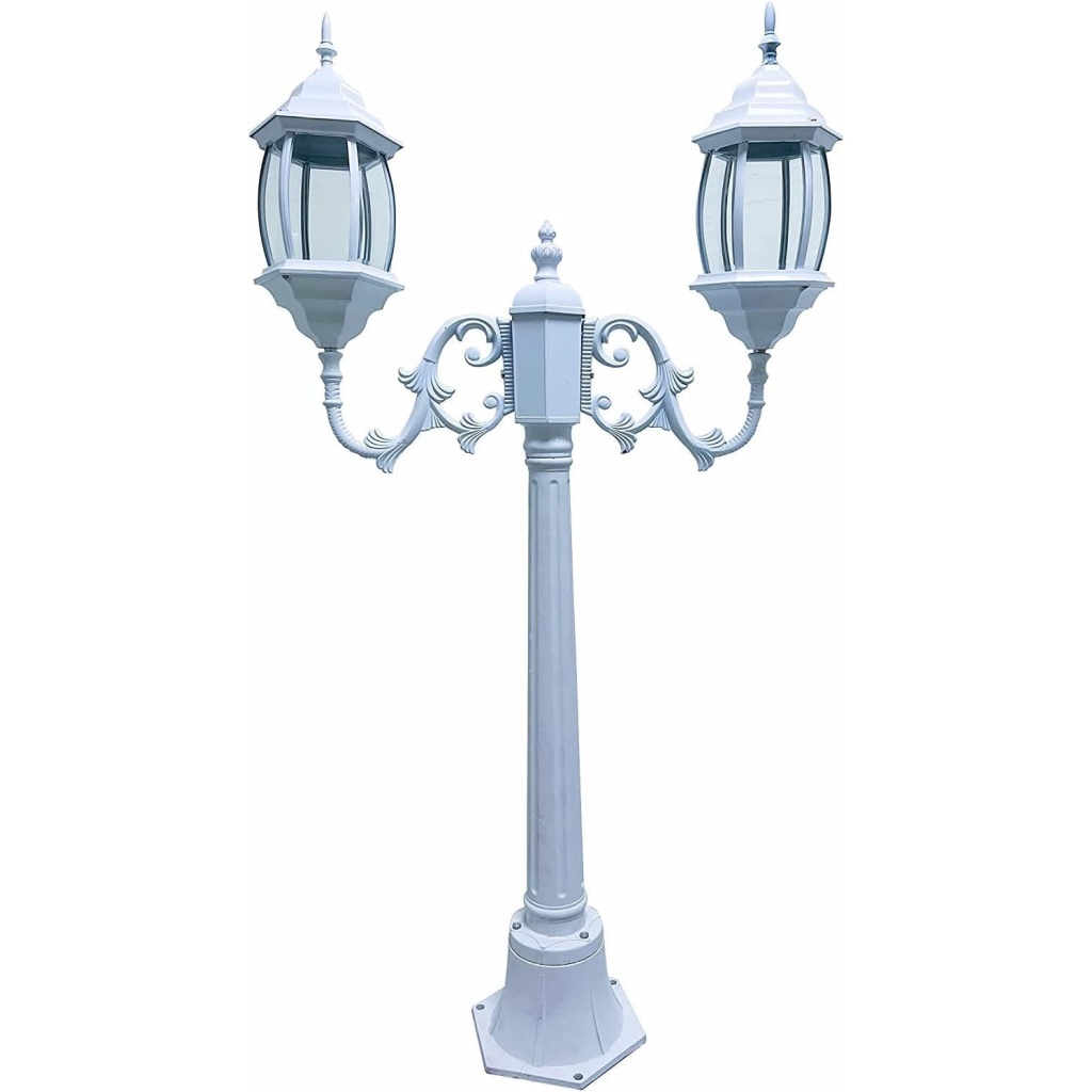 Faznova Outdoor Modern Pole light | Elegant & Durable Outdoor Lighting with Traditional Touch