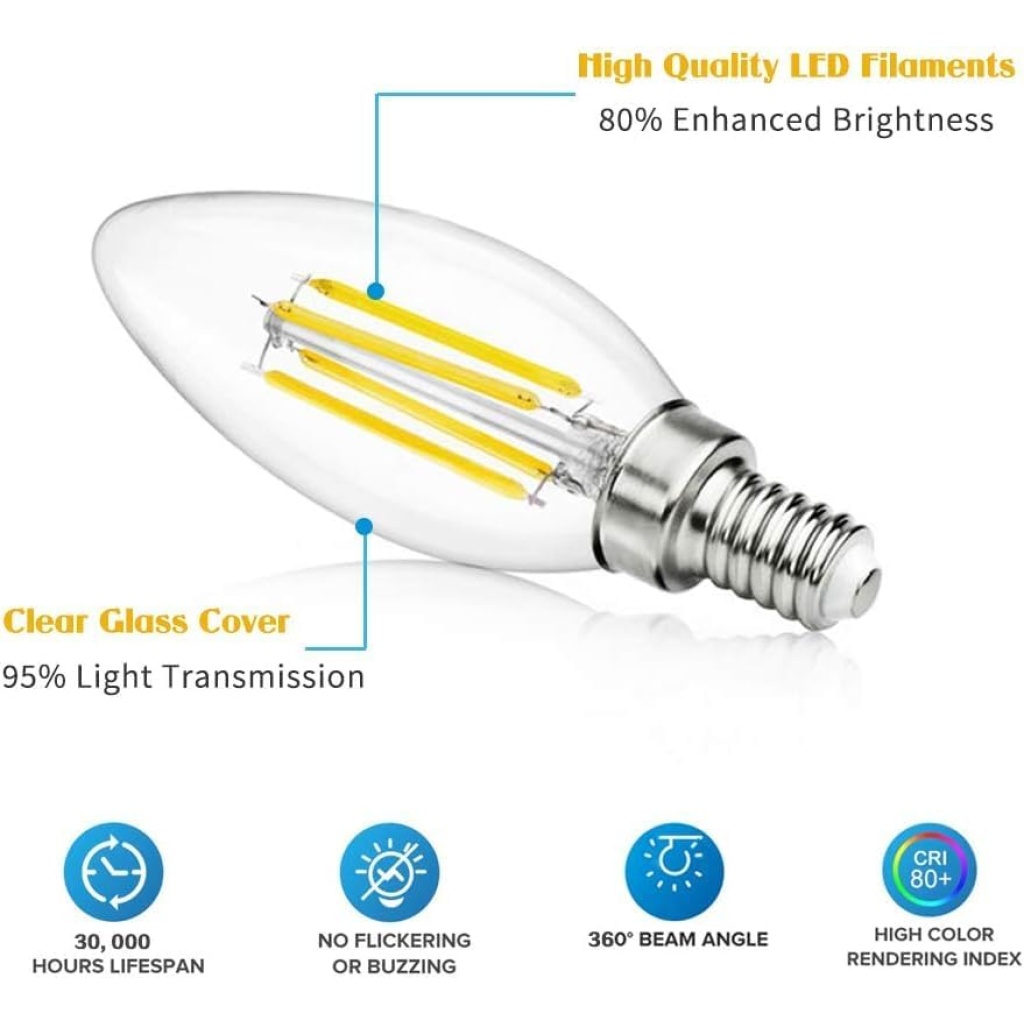 E14 LED Light Bulb FazNova Bulbs | Energy-Efficient & Long-Lasting Lighting Solutions