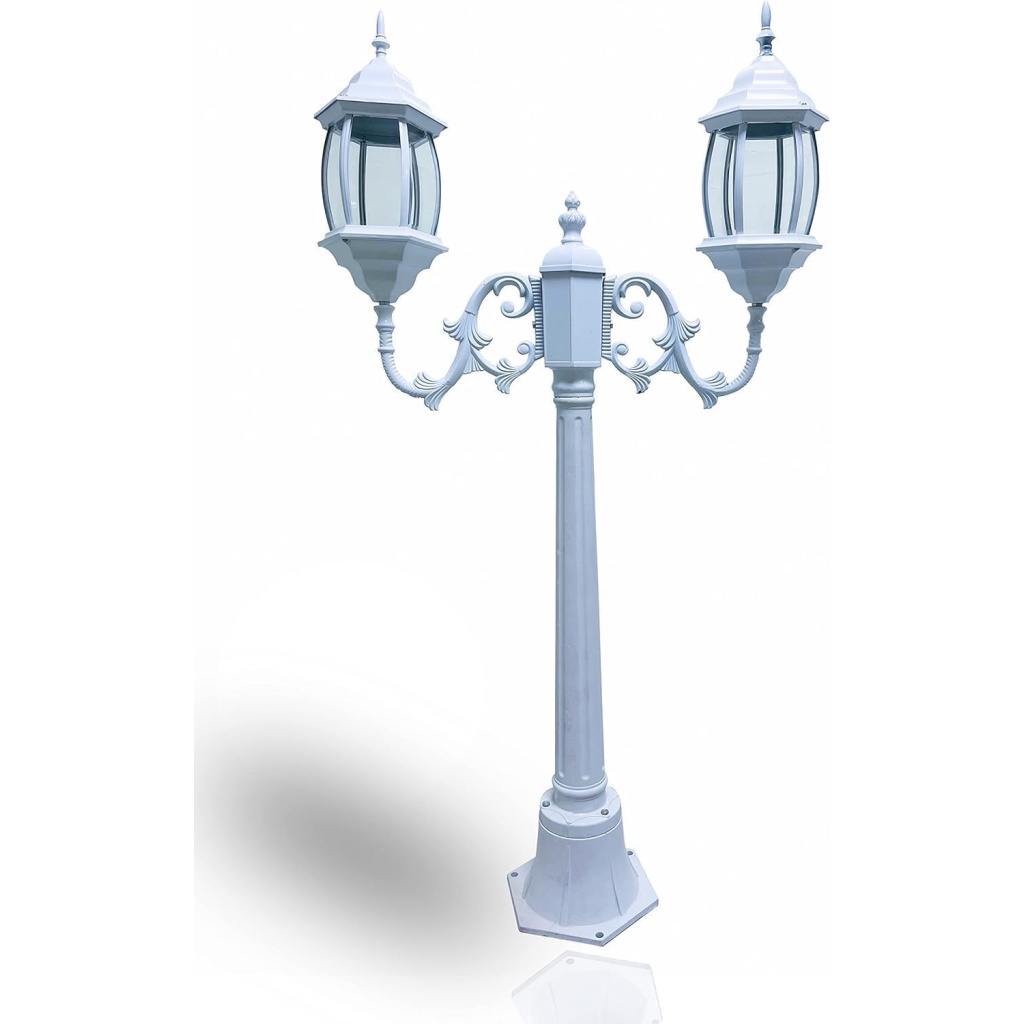Faznova Outdoor Modern Pole light | Elegant & Durable Outdoor Lighting with Traditional Touch