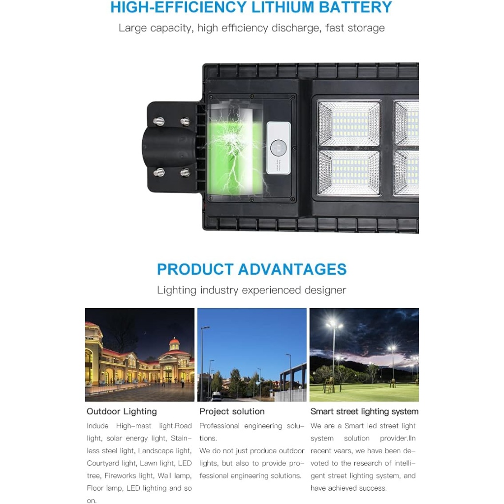 LED Outdoor Solar Street Light FazNova Lighting | Energy-Efficient & Long-Lasting Illumination