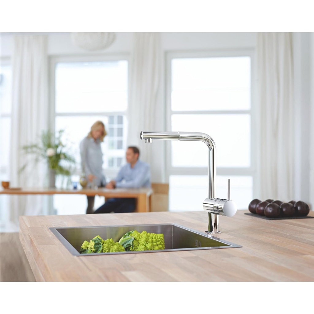 Grohe Kitchen Fixtures 32168000 Kitchen Faucet With Pull-Out