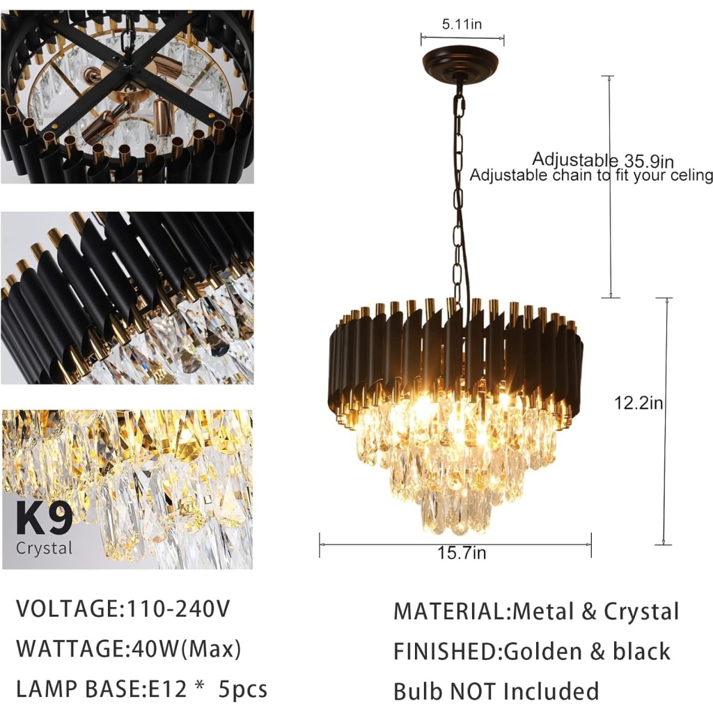 FazNova Ceiling Chandelier | Elegant & Modern Lighting for Sophisticated Interiors