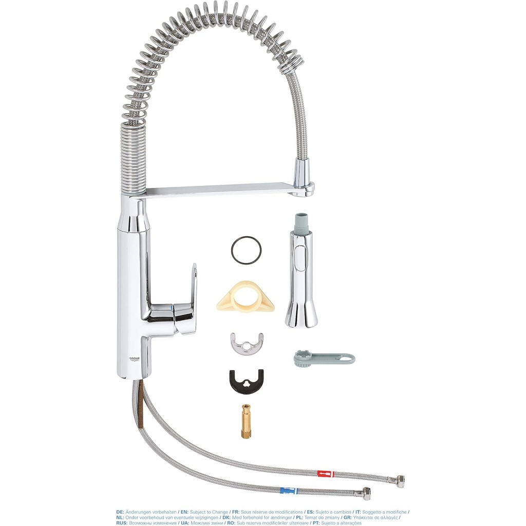 Grohe Single Lever Sink Mixer 1/2" Kitchen Fixtures 31379000