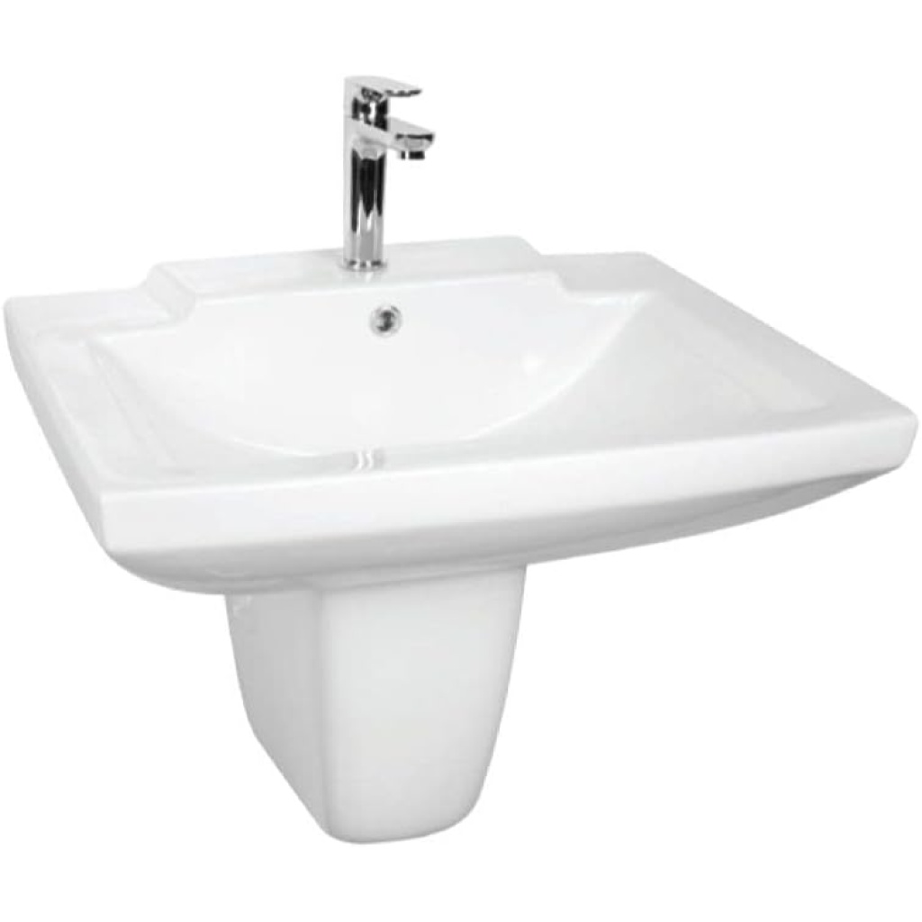 Milano Wall Hung Wash Modern Wash Basin | Stylish & Durable Design for Bathrooms