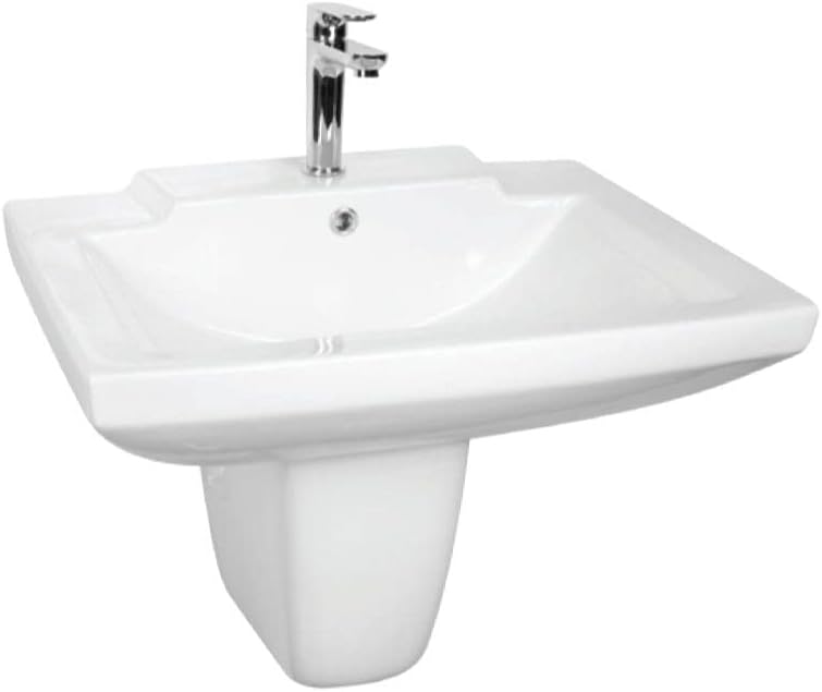 Milano Wall Hung Wash Modern Wash Basin | Stylish & Durable Design for Bathrooms