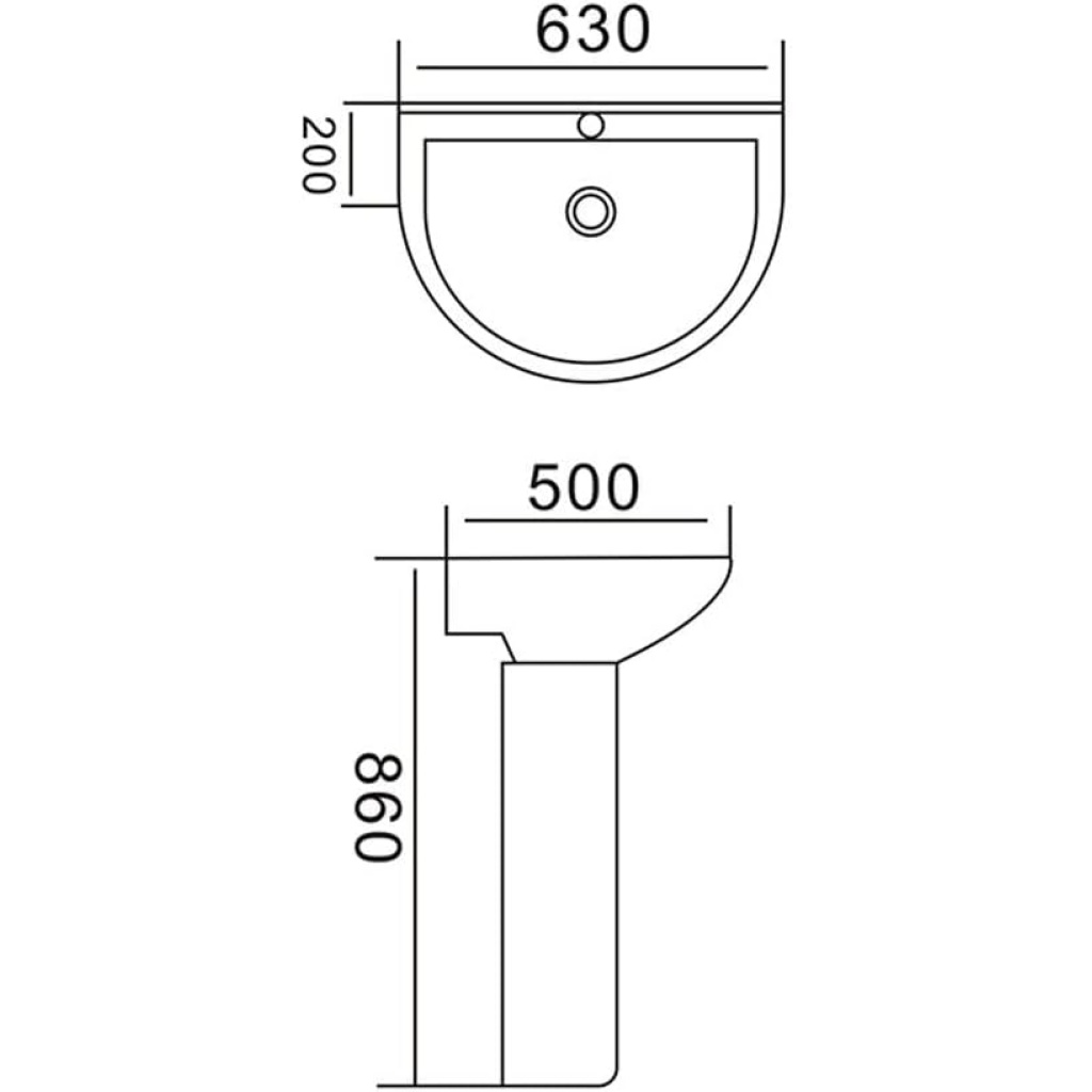 Modern Wash Basin | Stylish & Durable Design for Bathrooms