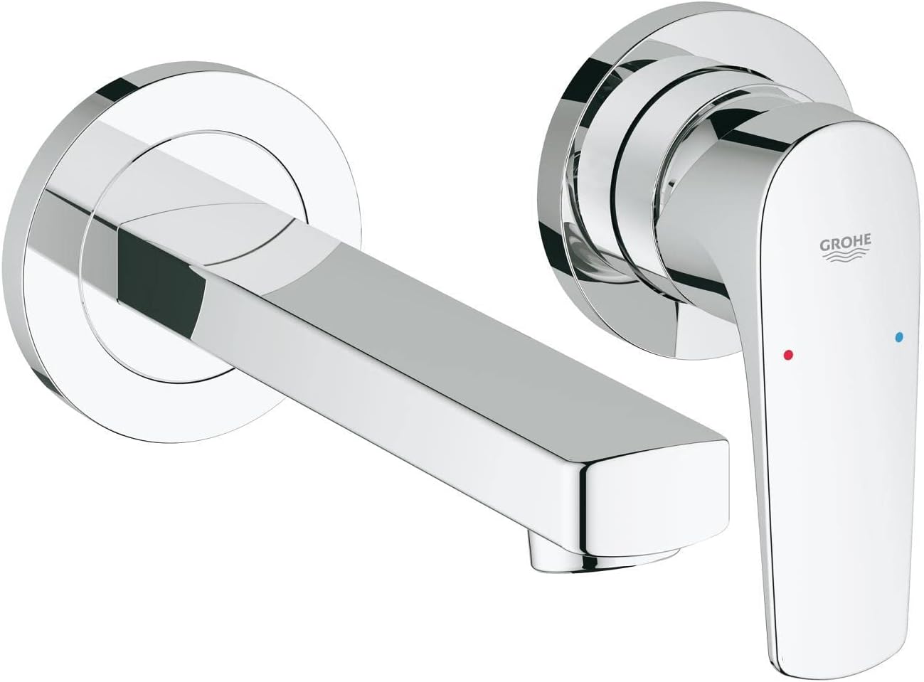 GROHE BauFlow 2-Hole Basin Mixer | Chrome | 20287000