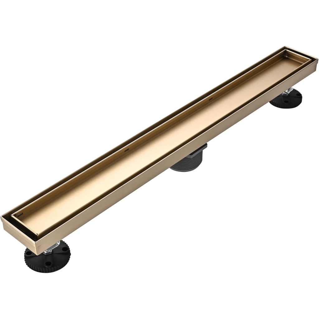 AVSIILE Linear Shower Floor Tiles Drain | Durable & Efficient Water Drainage Solution for Floors v