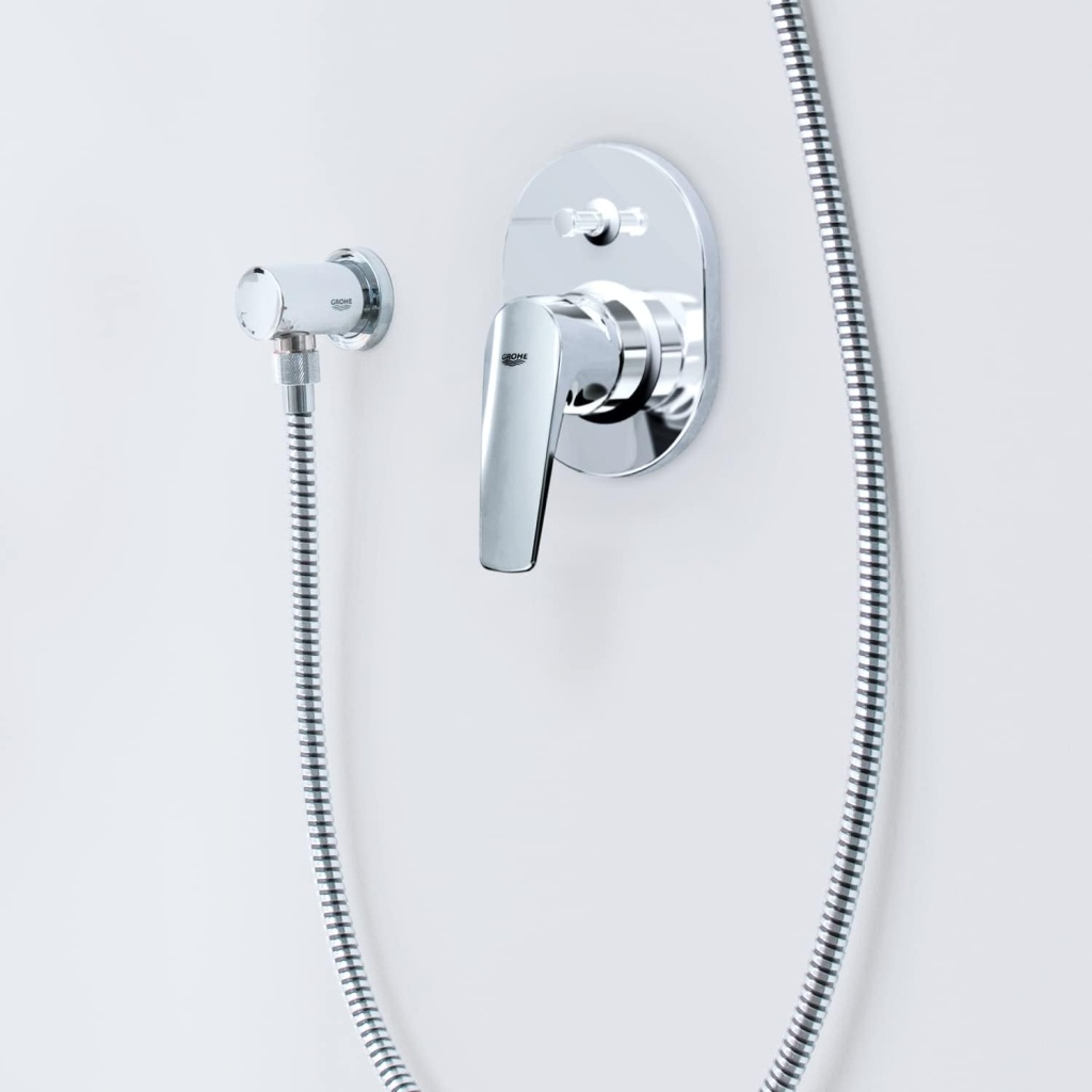 GROHE BauFlow Single-Lever Bath/Shower Mixer Trim