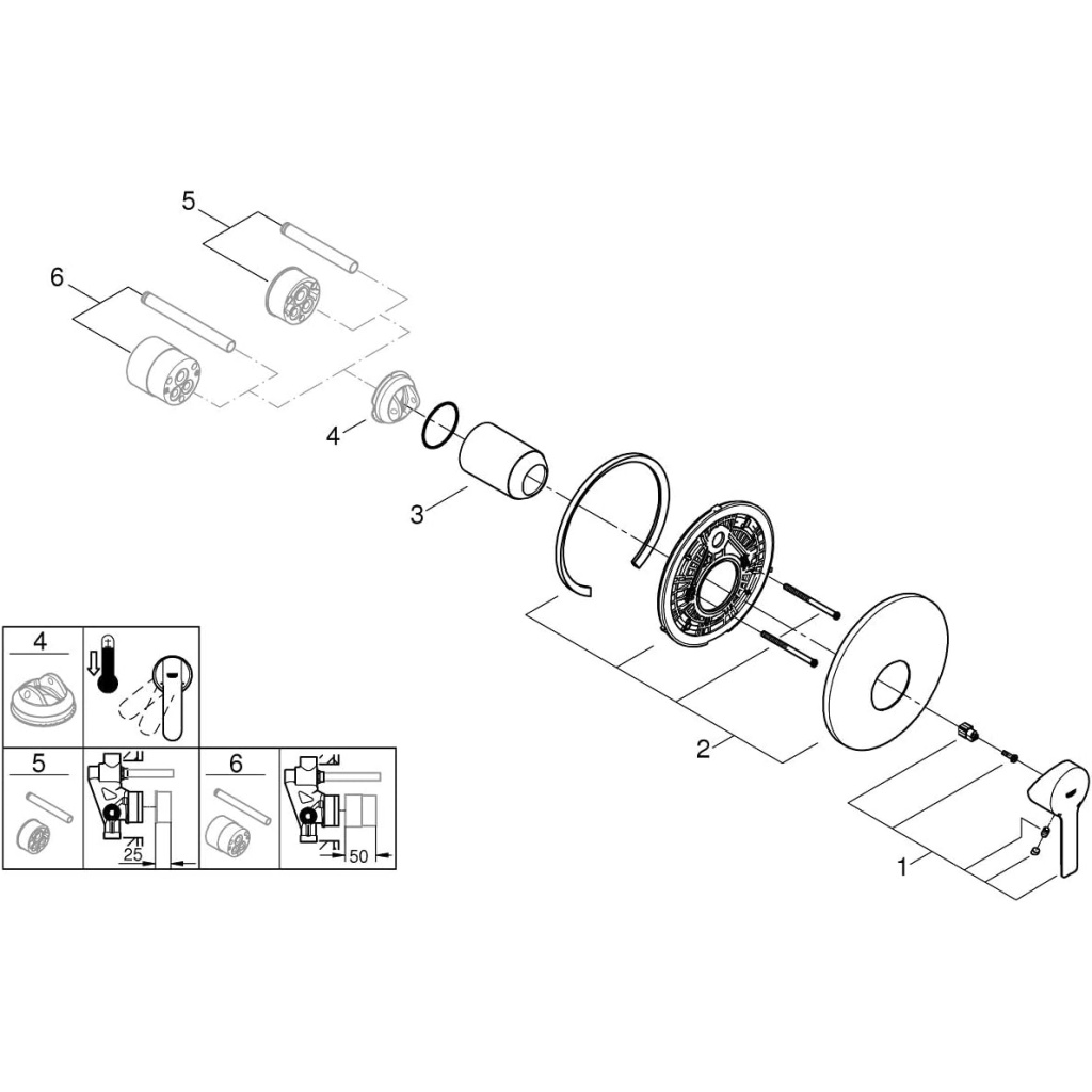 Single-Lever Shower Mixer