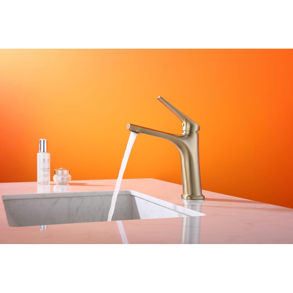 BRIMIX Single Lever Basin Mixer | Single Lever Sink Mixer | Sleek & Durable Faucet for Kitchens & Bathrooms