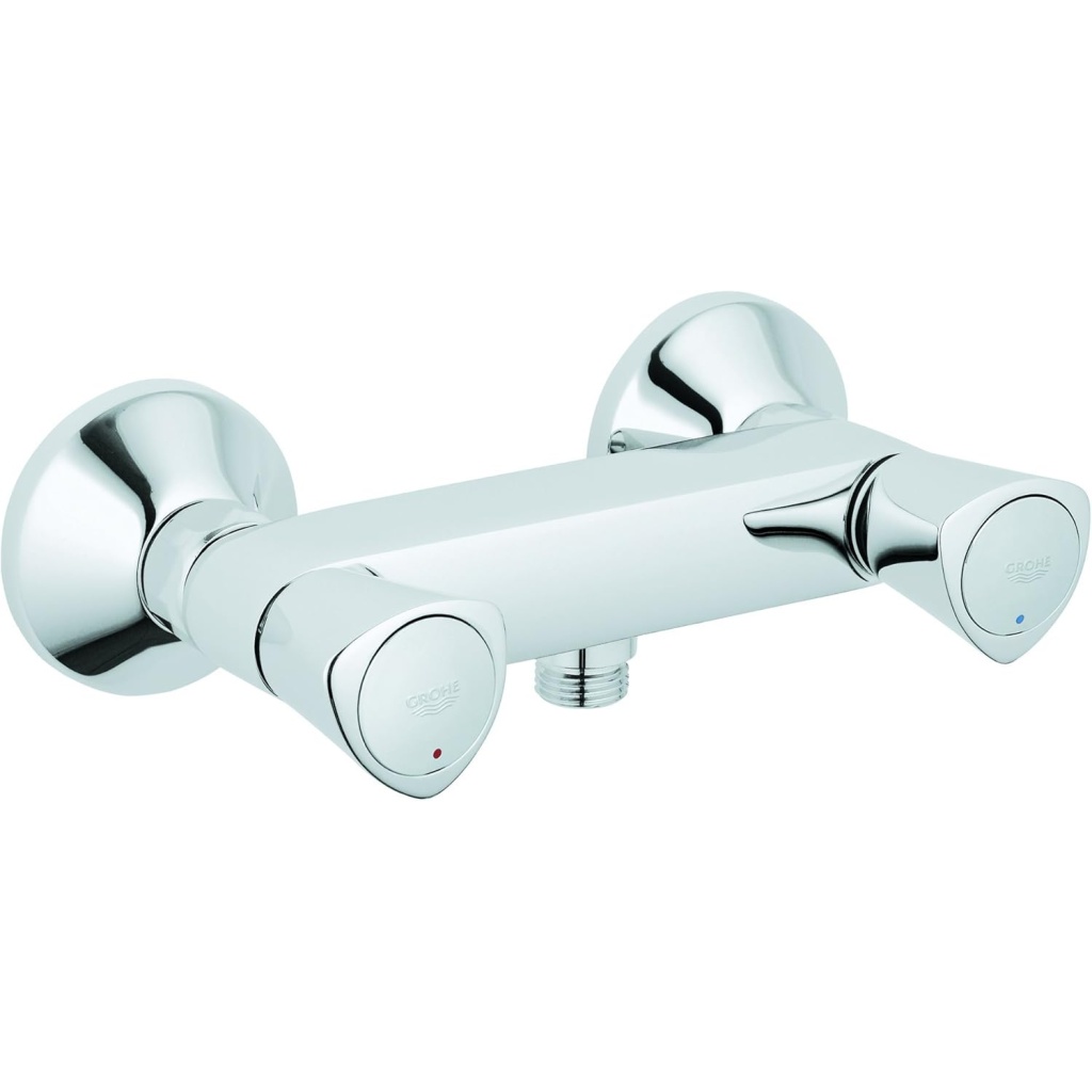 GROHE 26317001 Costa S Shower Mixer Tap Single Lever Sink Mixer | Sleek & Durable Faucet for Kitchens & Bathrooms