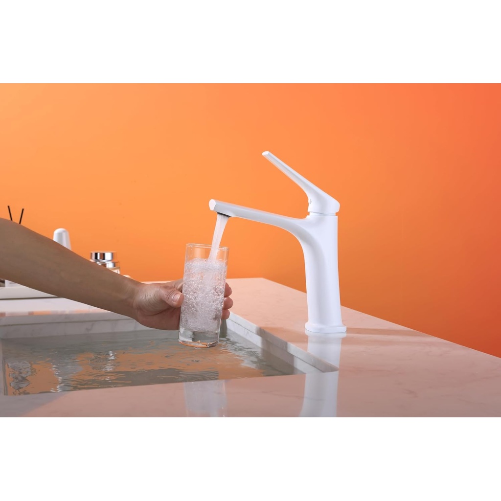 BRIMIX Single Lever Basin Mixer | Single Lever Sink Mixer | Sleek & Durable Faucet for Kitchens & Bathrooms