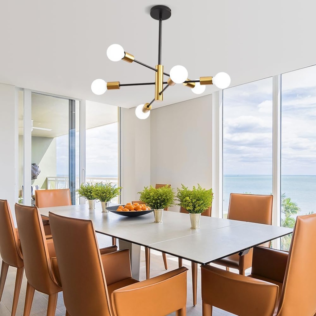 Luxury Round Crystal Chandelier | FazNova Ceiling Chandelier | Elegant & Modern Lighting for Sophisticated Interiors