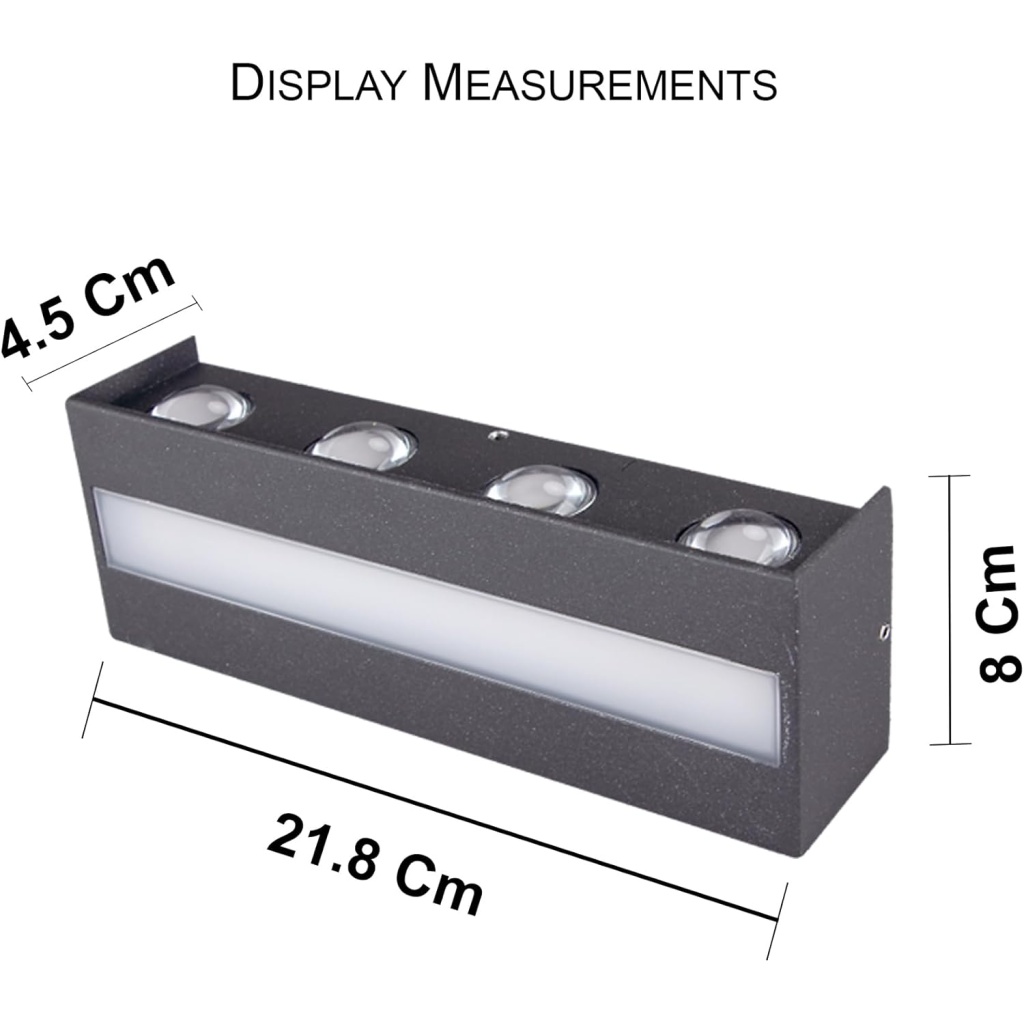 SMD LED Wall Light | Modern & Energy-Efficient Lighting for Indoor & Outdoor Spaces