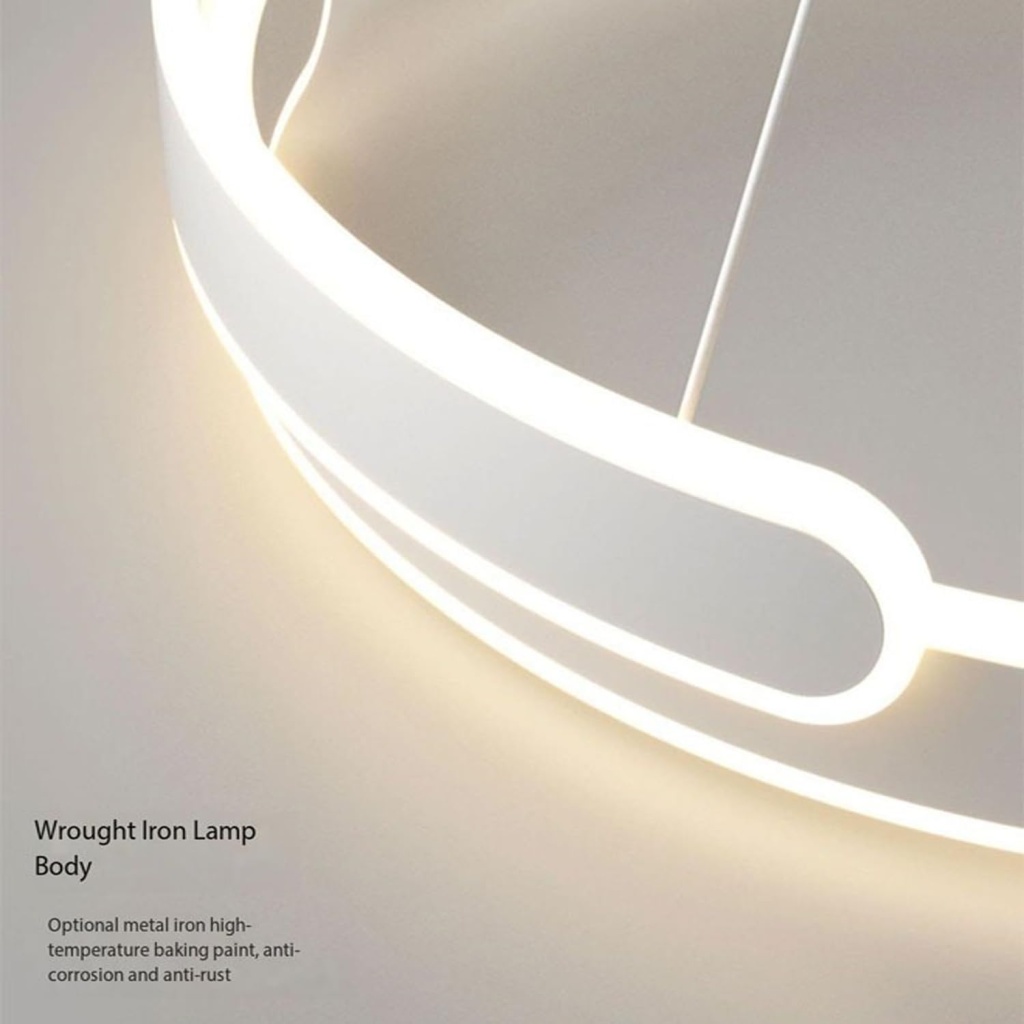 Modern Foyer Circular Pendant | FazNova Ceiling Chandelier | Elegant & Modern Lighting for Sophisticated Interiors