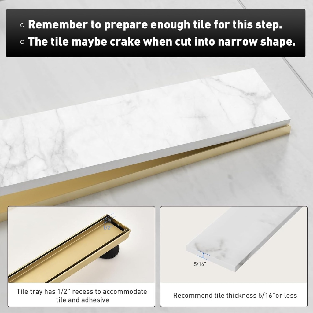 Tiles Drain | Durable & Efficient Water Drainage Solution for Floors