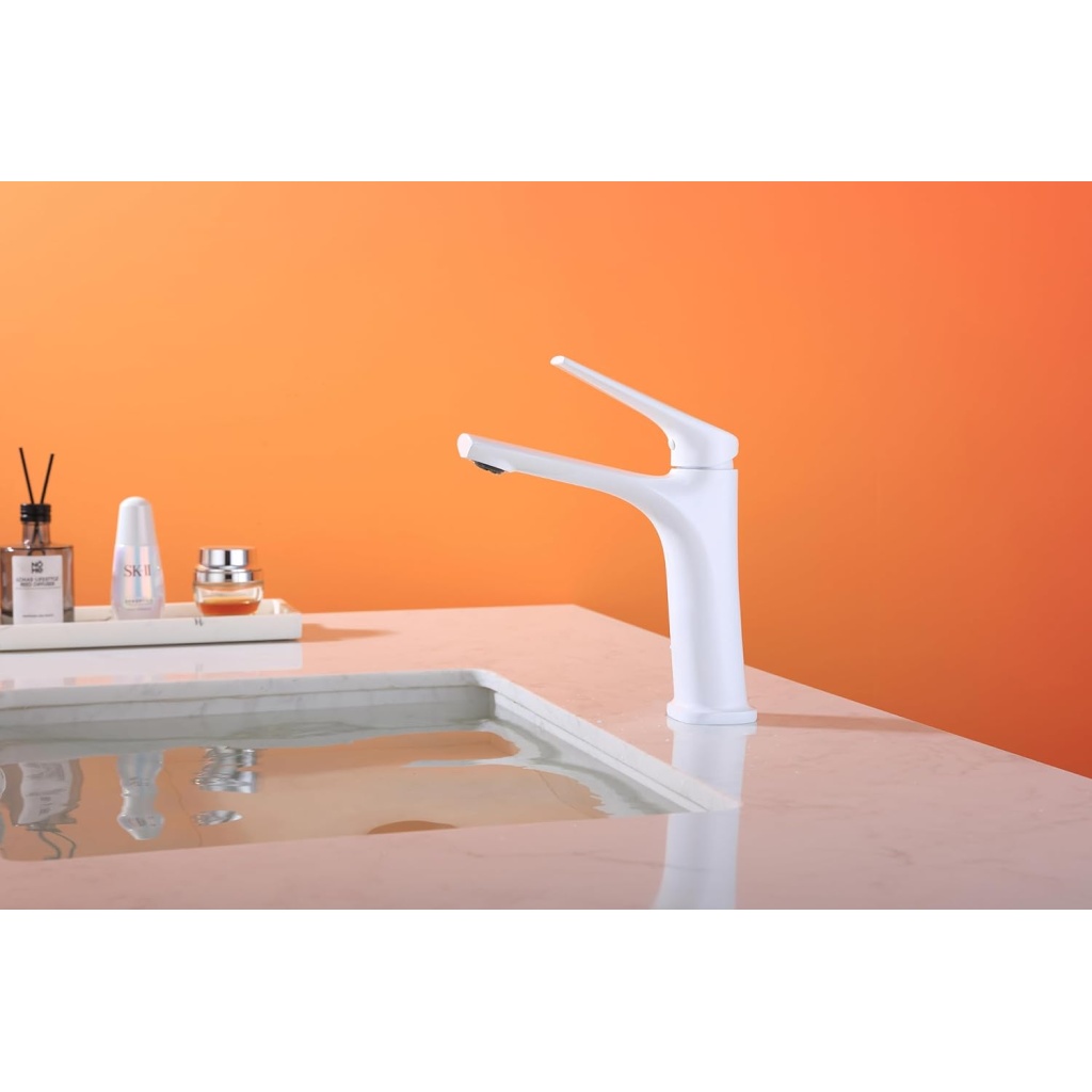 BRIMIX Single Lever Basin Mixer | Single Lever Sink Mixer | Sleek & Durable Faucet for Kitchens & Bathrooms