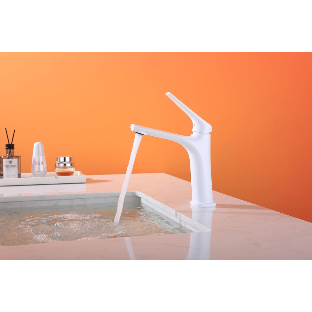 BRIMIX Single Lever Basin Mixer | Single Lever Sink Mixer | Sleek & Durable Faucet for Kitchens & Bathrooms