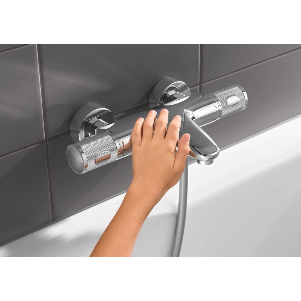 Thermostatic Bath Mixer Valve | Single Lever Sink Mixer | Sleek & Durable Faucet for Kitchens & Bathrooms