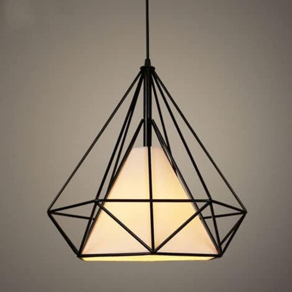 Vintage Cage Hanging Light