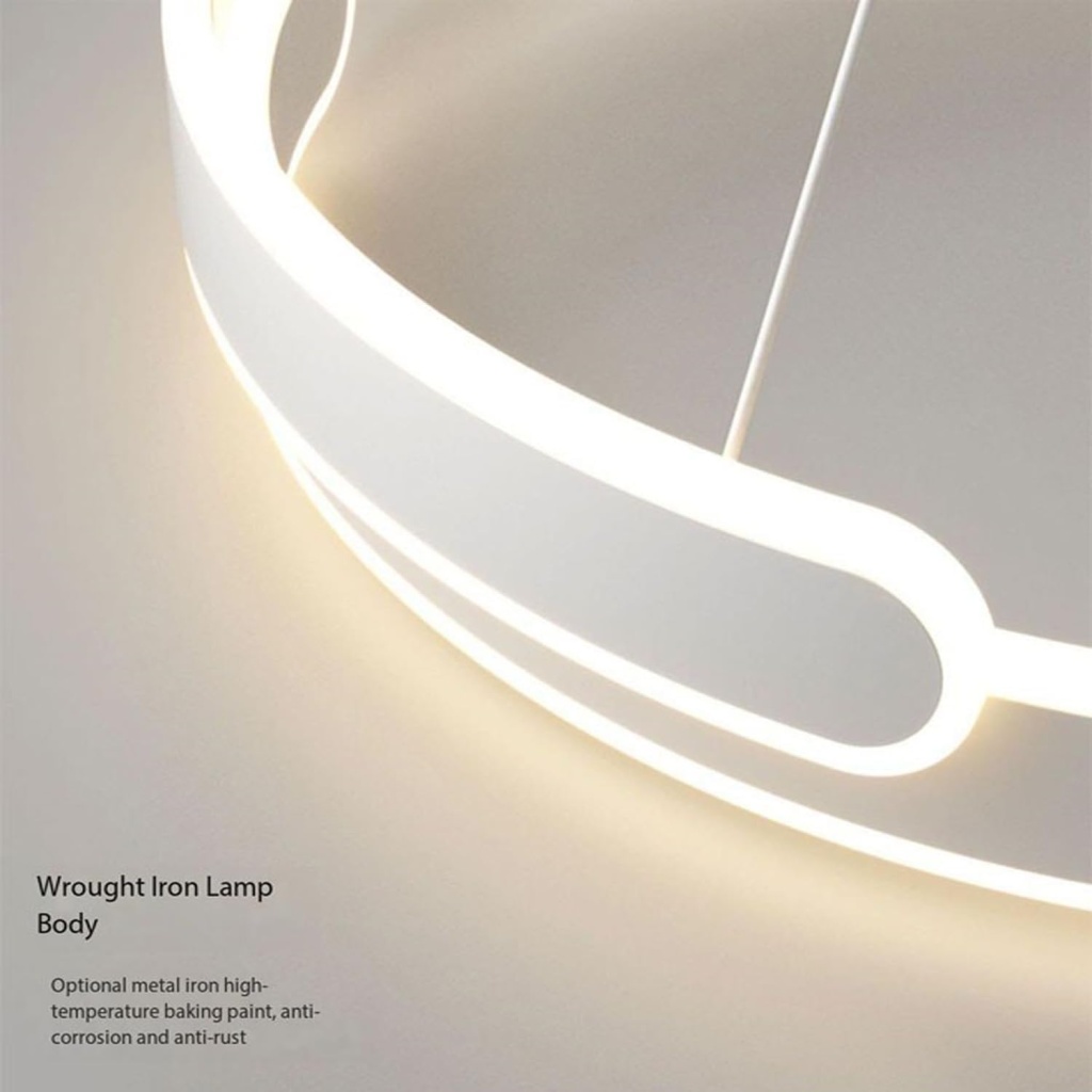 LED Acrylic Pendant Light | FazNova Ceiling Chandelier | Elegant & Modern Lighting for Sophisticated Interiors