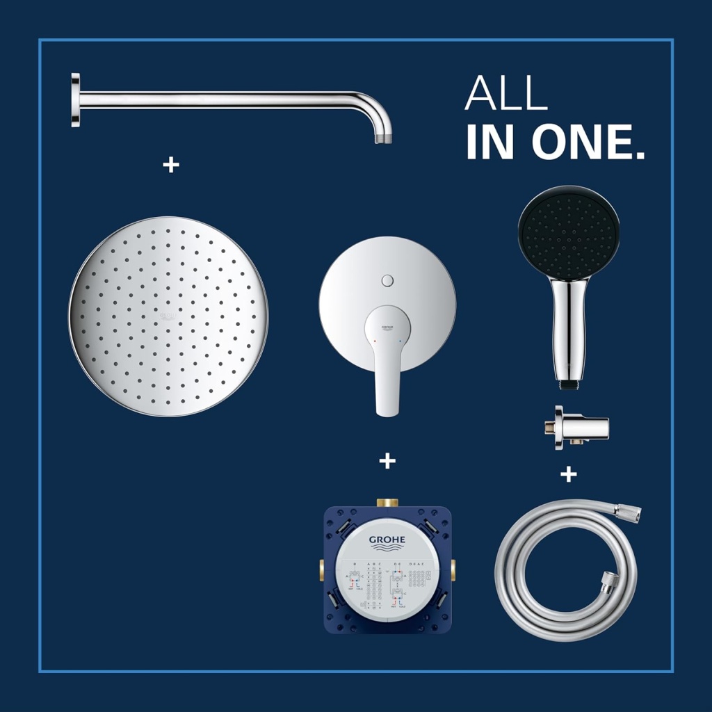 GROHE Get Concealed OHM Set | Complete Shower Solution