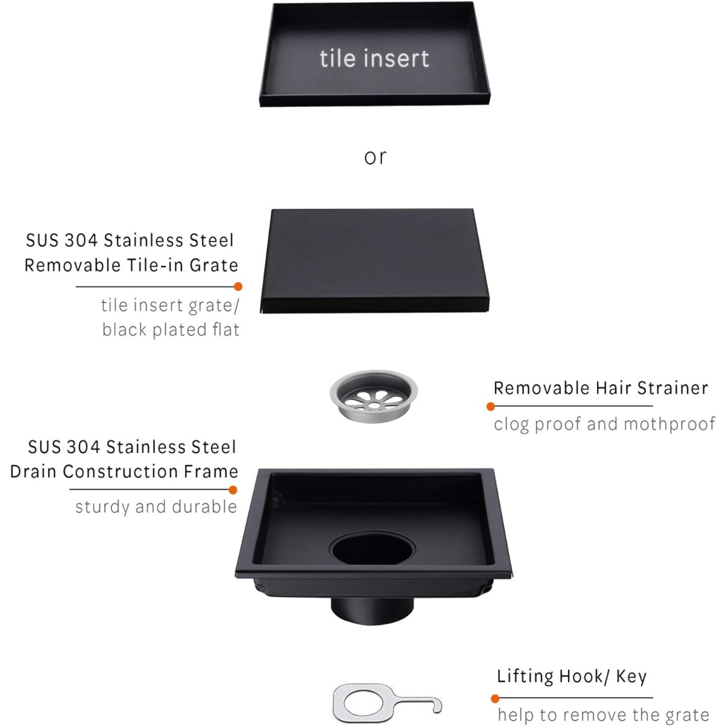 Tiles Drain | Durable & Efficient Water Drainage Solution for Floors