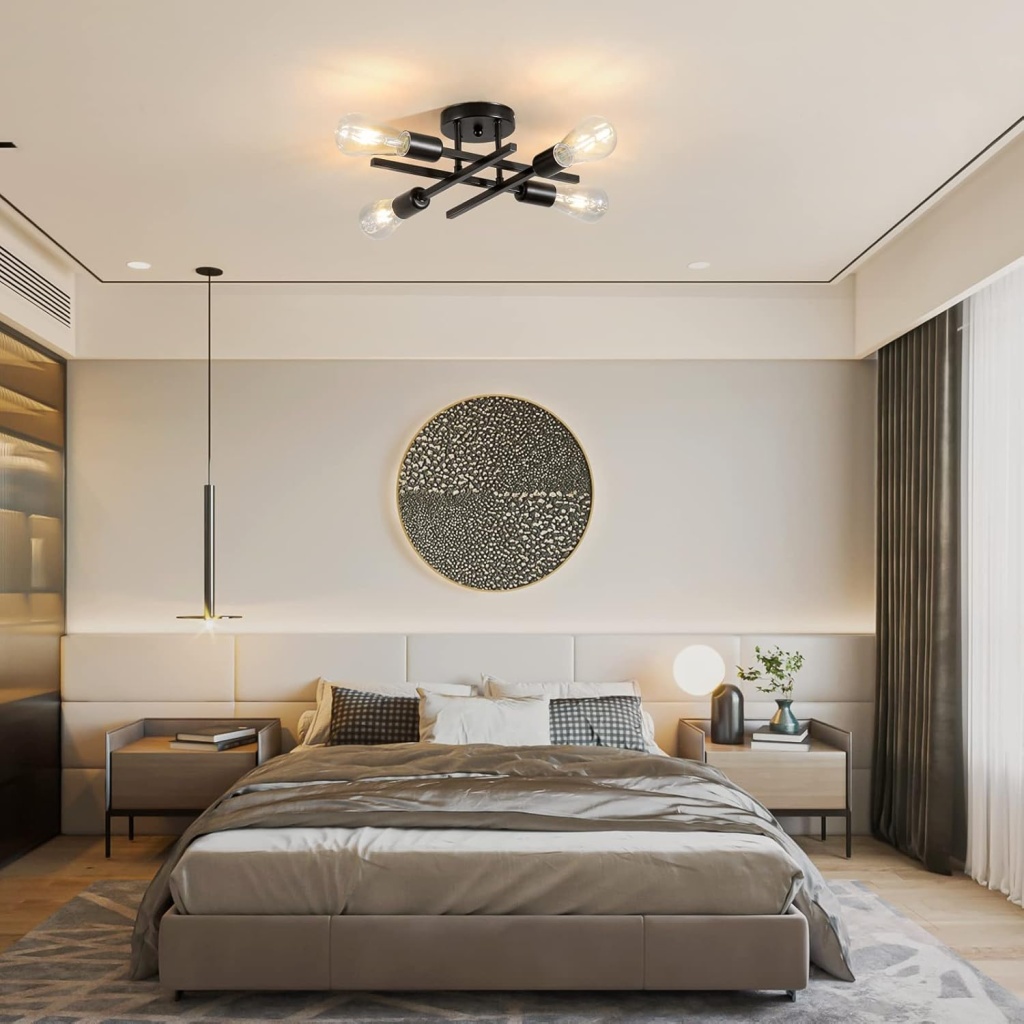 Lights Sputnik Ceiling Light | FazNova Ceiling Chandelier | Elegant & Modern Lighting for Sophisticated Interiors