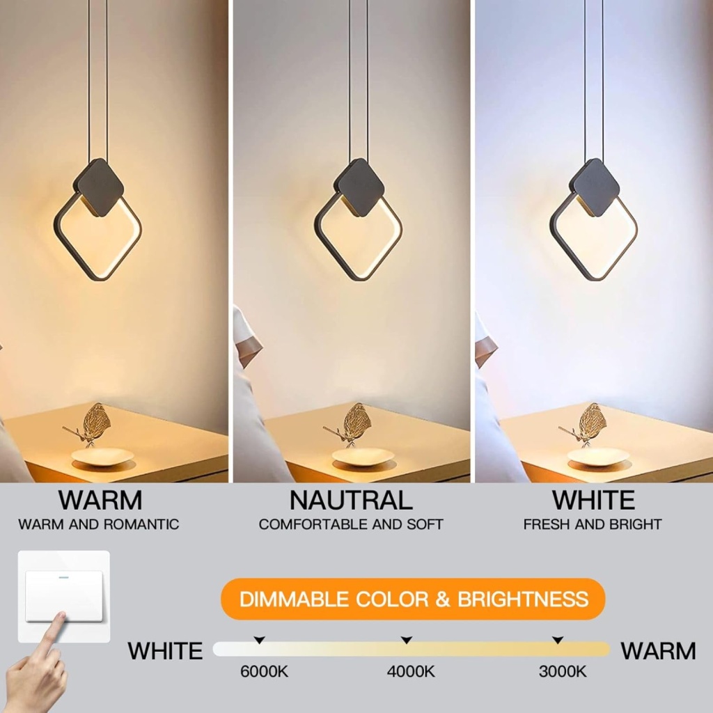 LED Pendant Light Fixture | FazNova Ceiling Chandelier | Elegant & Modern Lighting for Sophisticated Interiors