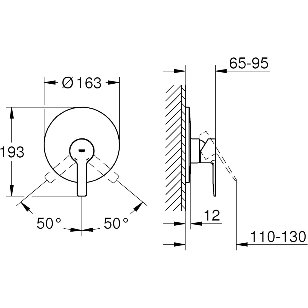 Single-Lever Shower Mixer