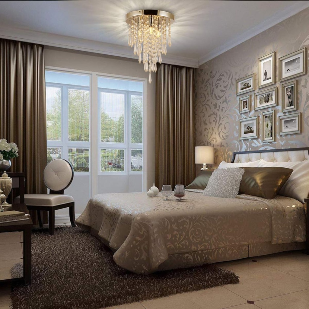 Mini Crystal Ceiling Light | FazNova Ceiling Chandelier | Elegant & Modern Lighting for Sophisticated Interiors