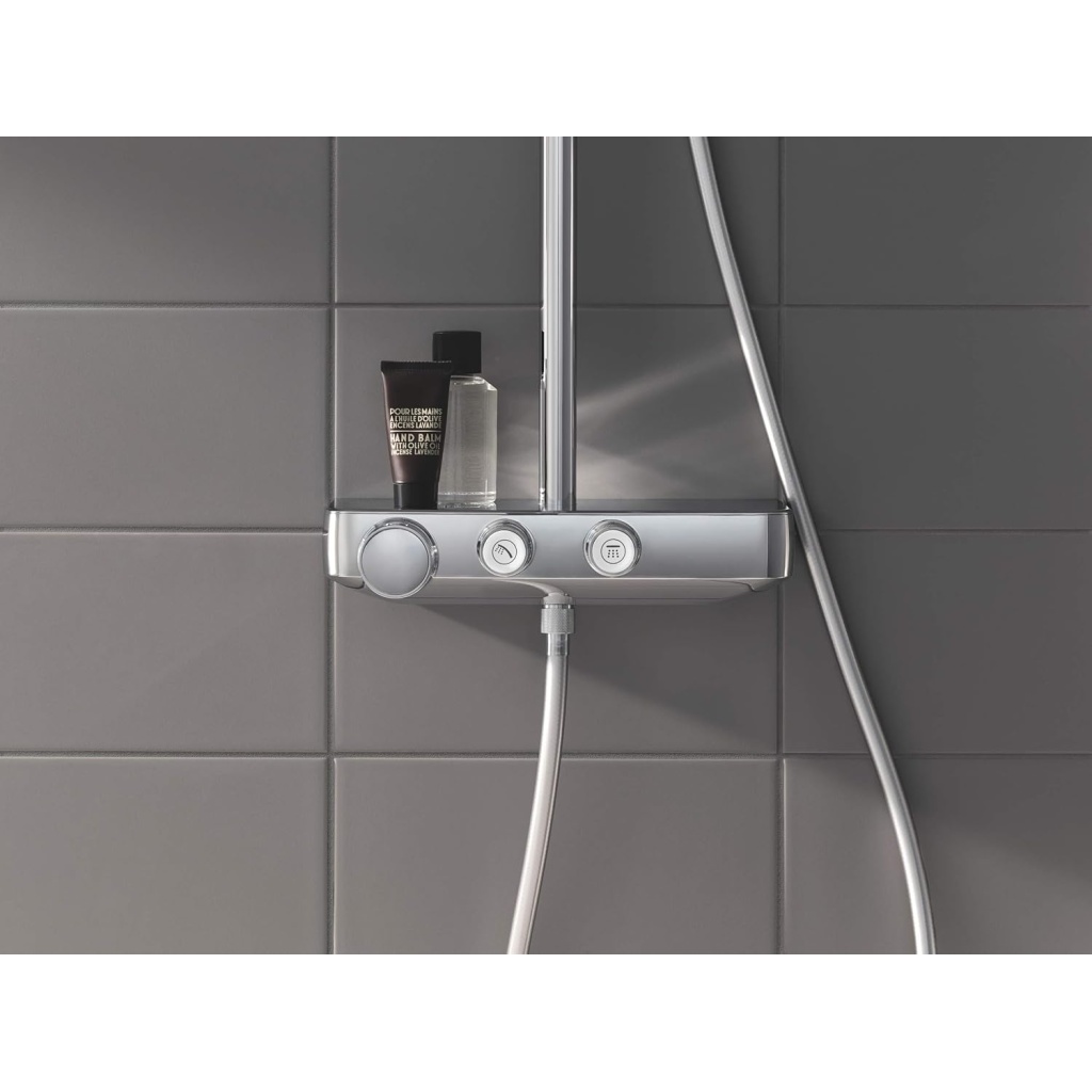 GROHE Euphoria Smart Control | Shower System Set with Exposed Cool Touch