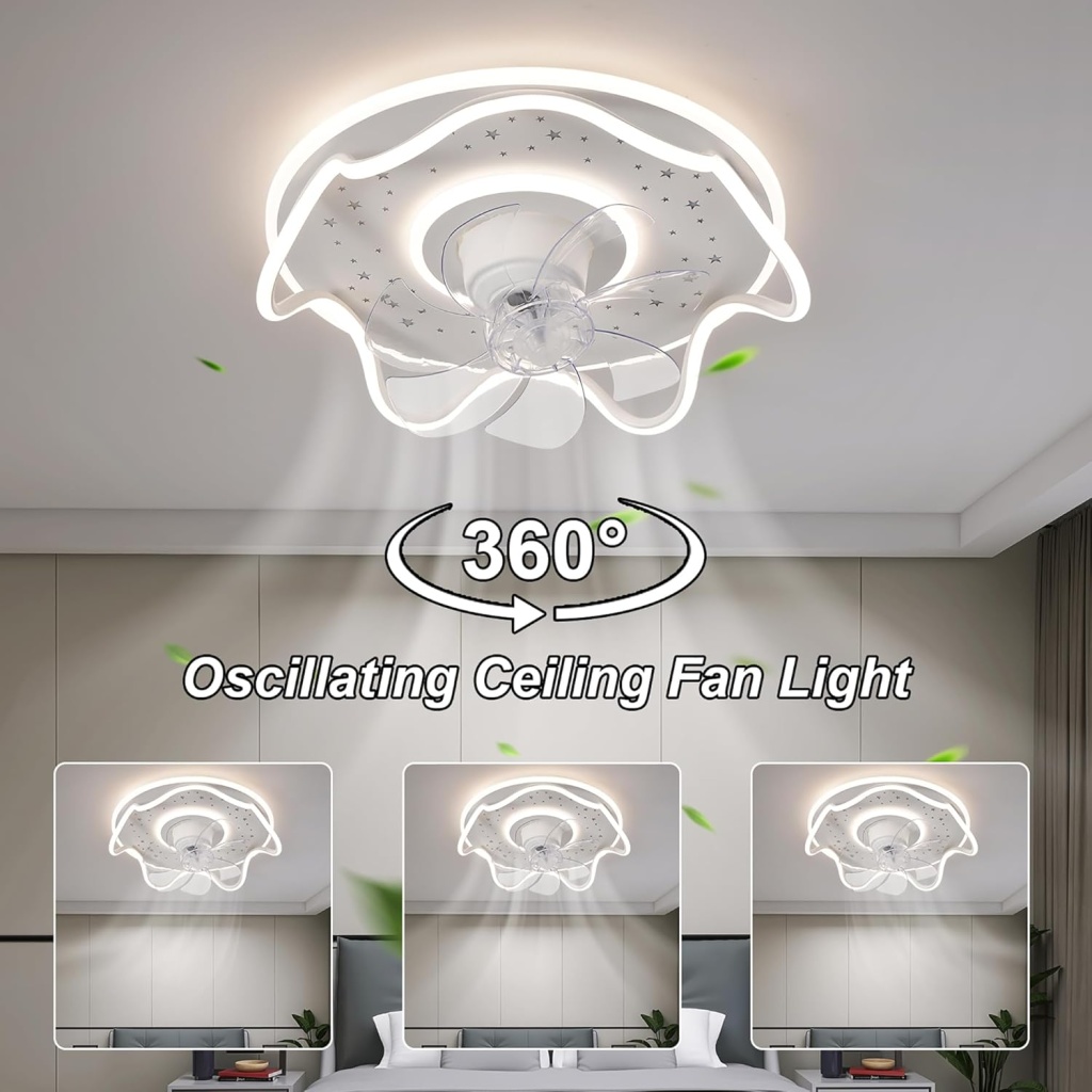 LED Dimmable Ceiling Fan | FazNova Ceiling Chandelier | Elegant & Modern Lighting for Sophisticated Interiors