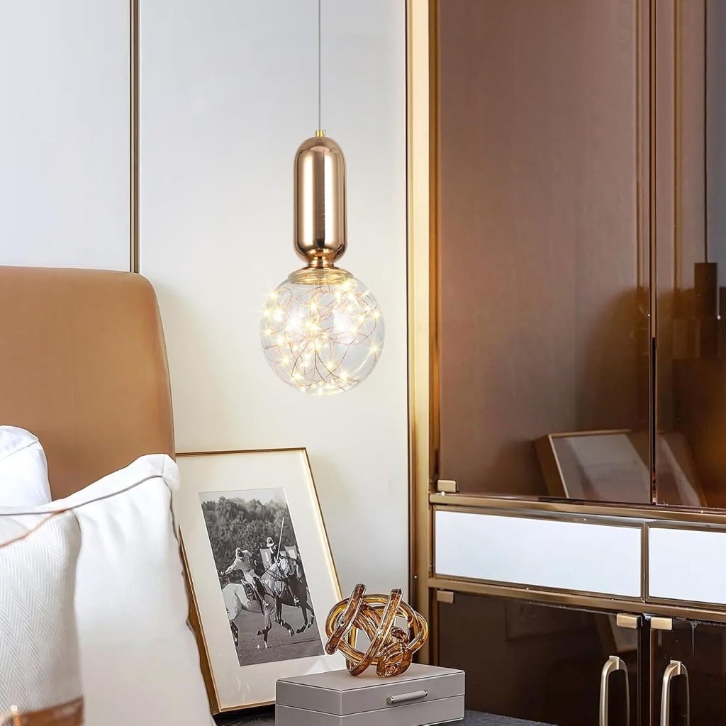 Gray Glass Pendant Light | LIGHTING LED Chandeliers | FazNova Ceiling Chandelier | Elegant & Modern Lighting for Sophisticated Interiors