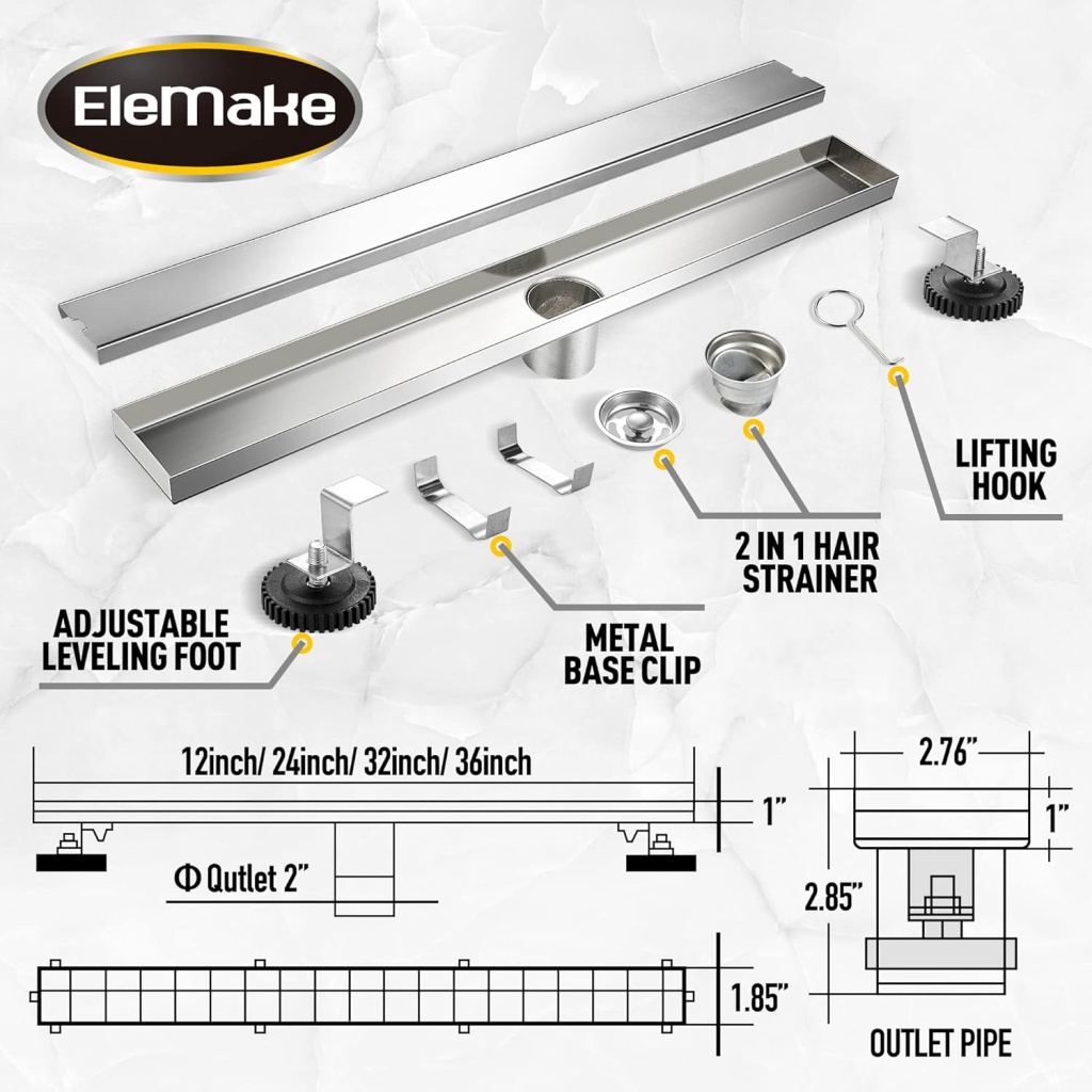 Tiles Drain | Durable & Efficient Water Drainage Solution for Floors