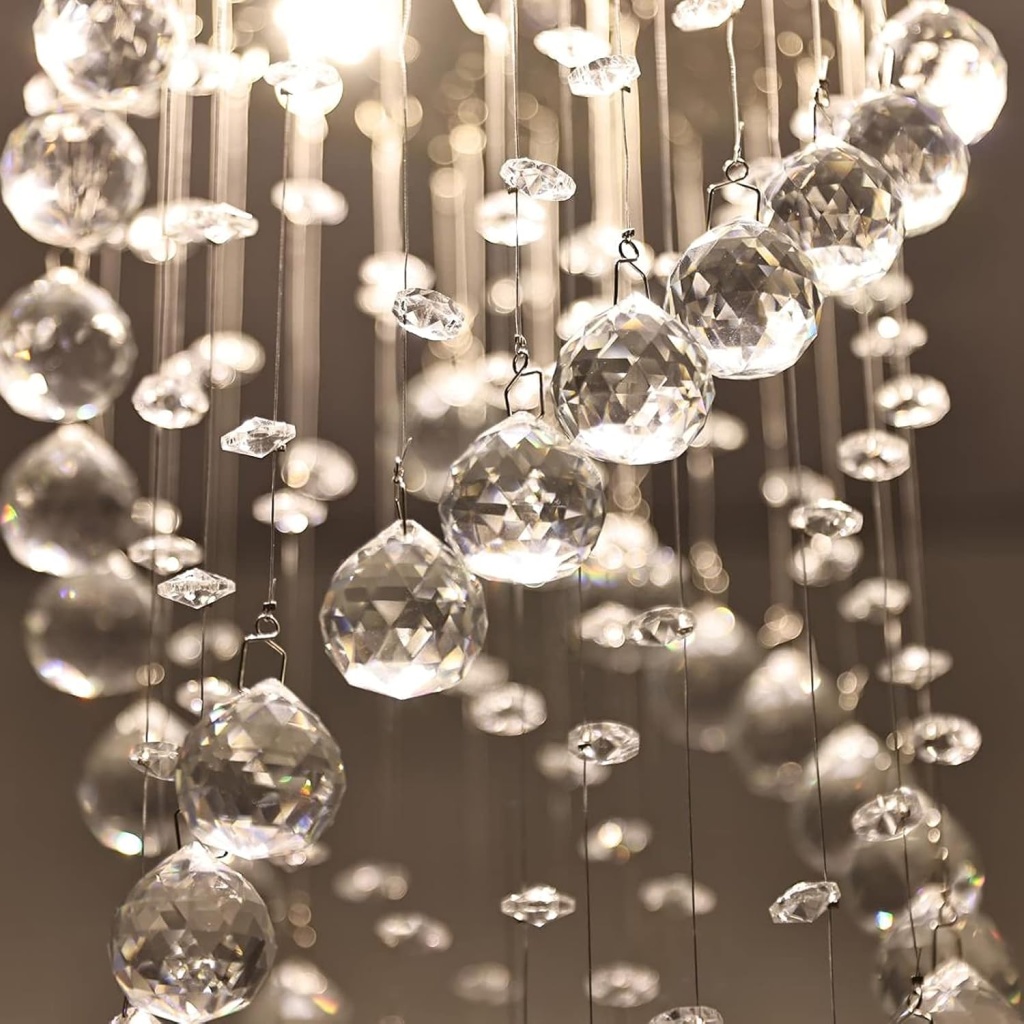 Modern K9 Raindrop Crystal | FazNova Ceiling Chandelier | Elegant & Modern Lighting for Sophisticated Interiors